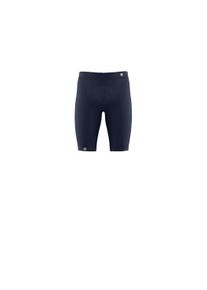 Funktionstights Bauerfeind "COMPRESSION TIGHTS SHORT", Herren, Gr. S, N-Gr, blau (navy), Obermaterial: 90% Polyamid, 10% Elasthan, Hosen Funktionstights