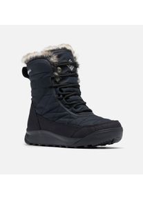 Snowboots Columbia "MINX&trade; SHORTY IV", Damen, Gr. 40, schwarz (schwarz, titanium ii), Textil, Schuhe Snowboots, gef&uuml;ttert