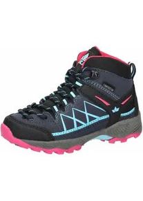 Wanderstiefel Lico "Outdoorstiefel Griffin High", Kinder, Gr. 27, blau, Synthetik, Schuhe Wanderstiefel