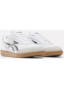 Sneaker Reebok CLASSIC "Reebok FINALE", Herren, Gr. 41, wei&szlig;, schwarz, barelygrau, Leder, Synthetik, Schuhe Sneaker