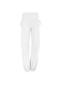 Sporthose WINSHAPE "WH1", Damen, Gr. XS, Normalgr&ouml;&szlig;en, wei&szlig;, 90% Baumwolle, 10% Elasthan, Hosen Sporthose, mit seitlicher Raffung