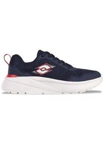 Sneaker Lotto, Damen, Gr. 38, blau (navy, rot), Kunstfaser, Synthetik, mehrfarbig, Schuhe Sneaker, - besonders leicht & bequem