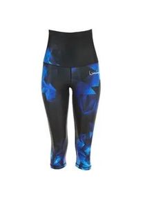 Leggings WINSHAPE "High Waist HWL202", Damen, Gr. L, Normalgr&ouml;&szlig;en, blau (saphir), 80% Polyester, 20% Elasthan, Hosen Leggings, mit Anti-Rutsch-Effekt
