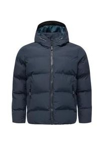 Winterjacke Ragwear "Norgos", Herren, Gr. S (48), navy, Obermaterial: 100% Polyester; Innenfutter: 100% Polyester; Wattierung: 100% Polyester, gerade h&uuml;ftbedeckend, hoch geschlossener Ausschnitt, eng normaler Saum, Jacken Winterjacke, Winter Steppjacke mit Kapuze