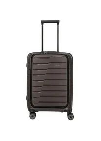 Travelite Air Base Trolley S, 4 Rollen mit Vortasche Coffee