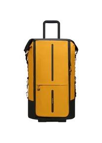 Samsonite Ecodiver Faltbarer Duffel mit Rollen 4-in-1 Gelb