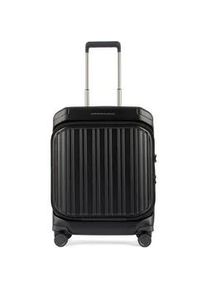 Piquadro PQ-Light Fast-check 4-rollen Laptop-Handgep&auml;ck-Trolley matt black