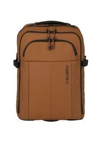 Travelite BRIIZE Trolley Backpack L Curry