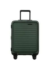 Samsonite Restackd EASY ACCESS Trolley mit 4 Rollen erweiterbar 55cm Sage