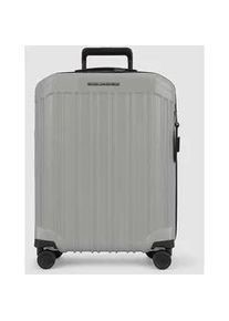 Piquadro PQ-Light Handgep&auml;ck Koffer 4-Rollen, gl&auml;nzend Grau