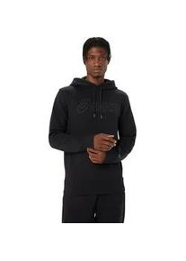 Trainingspullover asics "asics OTH HOODIE", Herren, Gr. XL, grau (performance schwarz, graphite grau), Obermaterial: 73% Baumwolle, 27% Polyester, normal, ohne Ausschnitt, Pullover