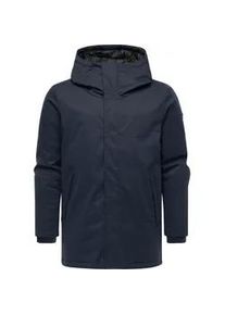 Kurzmantel Ragwear "Parcan Twill YOUMODO", Herren, Gr. L (52), dunkelblau, Obermaterial: 100% Polyester; Innenfutter: 100% Polyester; Wattierung: 100% Polyester, gerade Po-bedeckend, hoch geschlossener Ausschnitt, eng Rippstrickb&uuml;ndchen, M&auml;ntel Kurzmantel, wasserdichter Herren Winterparka