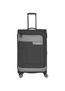 Travelite Viia Trolley L 4-Rollen erweiterbar Schiefer