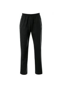Jerseyhose TRIGEMA "TRIGEMA Freizeithose aus 100% Baumwolle", Damen, Gr. L, US-Gr&ouml;&szlig;en, schwarz, Web, 100% Baumwolle, Hosen Jerseyhose