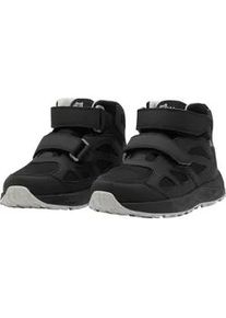 Wanderschuh Jack Wolfskin "WOODLAND 2 TEXAPORE MID VC K", Kinder, Gr. 33, phantom, Synthetik, Textil, Schuhe Wanderschuh, wasserdicht, Trekkingschuh