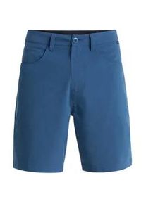 Badeshorts Quiksilver "Nelson Amph 18", Herren, Gr. 36(XL), US-Gr&ouml;&szlig;en, schwarz denim heather, Obermaterial: 96% Nylon, 4% Elasthan;, Badehosen Badeshorts