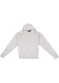 Kapuzenpullover DROPSIZE "Dropsize HEAVY OVERSIZE EMBO HOODIE", Herren, Gr. S, light grau, 70% Baumwolle, 30% Polyester, mehrfarbig, oversize, ohne Ausschnitt, Pullover Kapuzenpullover