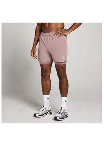 Myprotein MP Herren Training 5 2-in-1 Shorts - Mauve - XXL