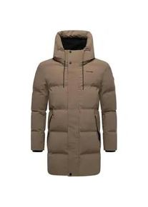 Kurzmantel STONE HARBOUR "Darianoo XX", Herren, Gr. XXXL (58), braun, Obermaterial: 100% Polyester; Innenfutter: 100% Polyester; Wattierung: 100% Polyester; &Auml;rmelfutter: 100% Polyester, Basic, gerade Po-bedeckend, hoch geschlossener Ausschnitt, &Auml;rmel ohne &Auml;rmelschlitz B&uuml;ndchen, M&auml;ntel Kurzmantel, Kurzer Herren Steppmantel mit Kapuze