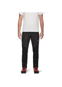 Mammut Wanderhose Pant Courmayeur Softshell (atmungsaktiv, windabweisend) lang schwarz Herren