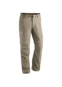 Maier Sports Wanderhose Tajo 2 Zipp-Off (lange Hose und Bermudas in einem) lang beige Herren