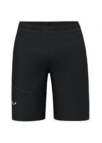 Salewa Trekking-Wanderhose Puez 4 Short (4-Wege-Stretch) kurz schwarz Herren