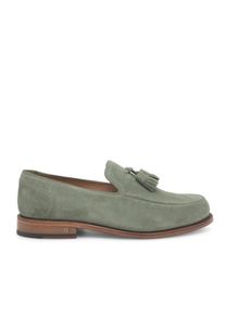 Henry Stevens Slipper & Pantoletten - Loafer Haywood TL - Gr. 45_5 - in Gr&uuml;n - f&uuml;r Damen