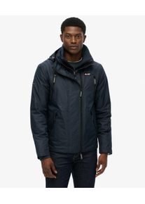 Superdry Herren Kapuzen-windbreaker-jacke Mountain Navy - Gr&ouml;&szlig;e: S 102020100040098T001