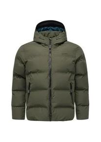 Winterjacke Ragwear "Norgos", Herren, Gr. S (48), olivgr&uuml;n, Obermaterial: 100% Polyester; Innenfutter: 100% Polyester; Wattierung: 100% Polyester, gerade h&uuml;ftbedeckend, hoch geschlossener Ausschnitt, eng normaler Saum, Jacken Winterjacke, Winter Steppjacke mit Kapuze