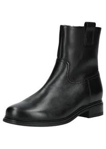 Stiefelette Gabor COMFORT "Gabor Comfort Stiefelette Leder", Damen, Gr. 40,5, schwarz, Leder, Schuhe Stiefelette