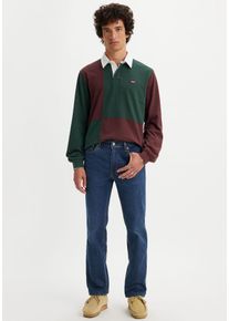 Levi's Straight-Jeans LEVI'S "JEANS 541", Herren, Gr. 30, L&auml;nge 32, hawthorne shocking, Denim/Jeans, Obermaterial: 99% Baumwolle, 1% Elasthan, straight fit kn&ouml;chellang, Jeans Straight-Jeans, im Five-Pocket Style