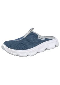 Badesandale Salomon "REELAX SLIDE 6.0", Damen, Gr. 42, blau (rauchblau), Textil, Schuhe Badesandale, Erholungsschuhe, Topseller