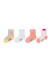 Socken Camano "ca-soft", Jungen, Gr. 15-18, pink (pink dogwood), Baumwollmischung, unifarben, Socken Socken, mit elastischem Bund