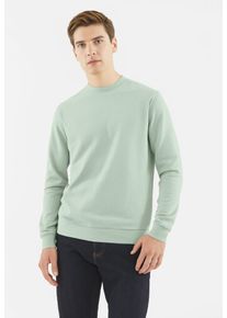 Sweatshirt INDICODE "INFence", Herren, Gr. M, sea foam, Sweatware, Obermaterial: 60% Baumwolle, 40% Polyester, unifarben, regular fit normal, Rundhals, Rippb&uuml;ndchen, Sweatshirts Sweatshirt