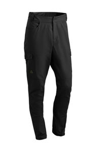 Outdoorhose Maier Sports "Multi Pulse M", Herren, Gr. 56, Normalgr&ouml;&szlig;en, schwarz, 65% POLYESTER, 35% BAUMWOLLE, Hosen Outdoorhose, Herren Wanderhose schnelltrocknend Regular Fit