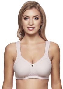 B&uuml;gelloser BH SuSa "Capri", Damen, Gr. 75, Cup F, beige (sand), Obermaterial: 40% Baumwolle, 30% Elasthan, 30% Polyamid, BHs B&uuml;gelloser BH, vorgeformte Cups, Mikrofaser, Komfort-Tr&auml;ger, bequem
