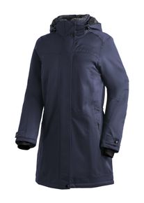Winterjacke Maier Sports "Lisa 2.1", Damen, Gr. 42, blau (dunkelblau), 100% Polyester, Jacken Winterjacke, Damen Mantel, atmungsaktiver Wintermantel, wasserdicht, Regular Fit