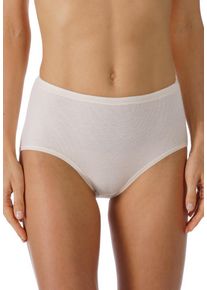 Taillenslip Mey "2000", Damen, Gr. 44, beige (puder), Feinripp, Obermaterial: 100% Baumwolle, k&ouml;rpernah, Unterhosen Taillenslip, Ohne auftragende Seitenn&auml;hte