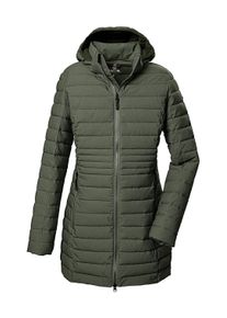 G.I.G.A. by Killtec Steppmantel "GW 14 WMN QLTD PRK_Bacarya", Damen, Gr. 42, gr&uuml;n (olivgr&uuml;n), Obermaterial: 100% Polyester;Futter: 100% Polyester;F&uuml;llung: 100% Polyester, G.I.G.A. DX BY KILLTEC, M&auml;ntel Steppmantel, Schmaler Damenparka, wasserabweisend, winddicht, atmungsaktiv