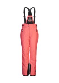 Skihose Killtec "KSW 213 GRLS SKI PNTS", M&auml;dchen, Gr. 164, Normalgr&ouml;&szlig;en, orange (koralle), Obermaterial: 100% Polyester;Futter: 100% Polyester;F&uuml;llung: 100% Polyester, Hosen Skihose, Wasserdichte, atmungsaktive Skihose mit verstellbarer Taille