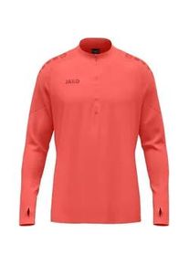 Jako Light Flow 1/4-Zip Sweatshirt Kinder 365 - coral 140