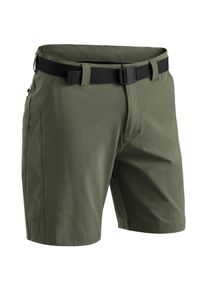 Funktionsshorts Maier Sports "Nil Short M", Herren, Gr. 60, Normalgr&ouml;&szlig;en, gr&uuml;n (moosgr&uuml;n), 90% Polyamid, 10% Elasthan, Hosen Funktionsshorts, Herren Shorts, kurze Wanderhose, Outdoorhose 4 Taschen, Regular Fit