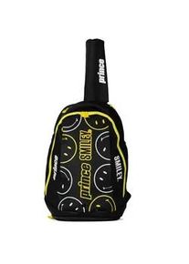 Prince x Smiley Tennis-Rucksack Performance (Haupt-, Schl&auml;ger- und Schuhfach) 2025 schwarz