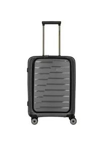 Travelite Koffer AIR BASE 4w Trolley S Vortasche, Anthrazit