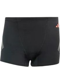 Adidas Ripstream Boxer Badeshorts Herren JE8561 - black/lucid red 4 (S)