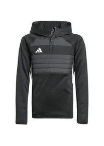 Adidas Tiro 25 Essentials Winterized Sweatshirt Kinder JN9474 - black/white 128