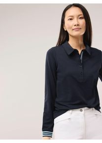 Walbusch Poloshirt Kontrastdetail