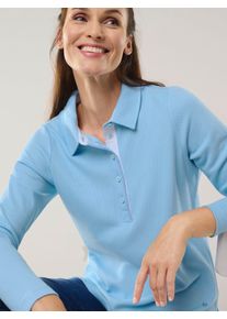 Walbusch Poloshirt Strukturmuster