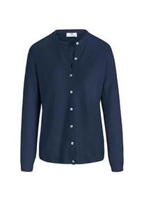 Twinset aus 100% Schurwolle Pure Tasmanian Wool Peter Hahn blau, 42