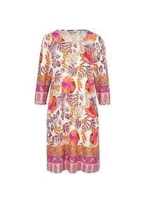 Jersey-Kleid Emma 3/4-Arm Green Cotton mehrfarbig, 50